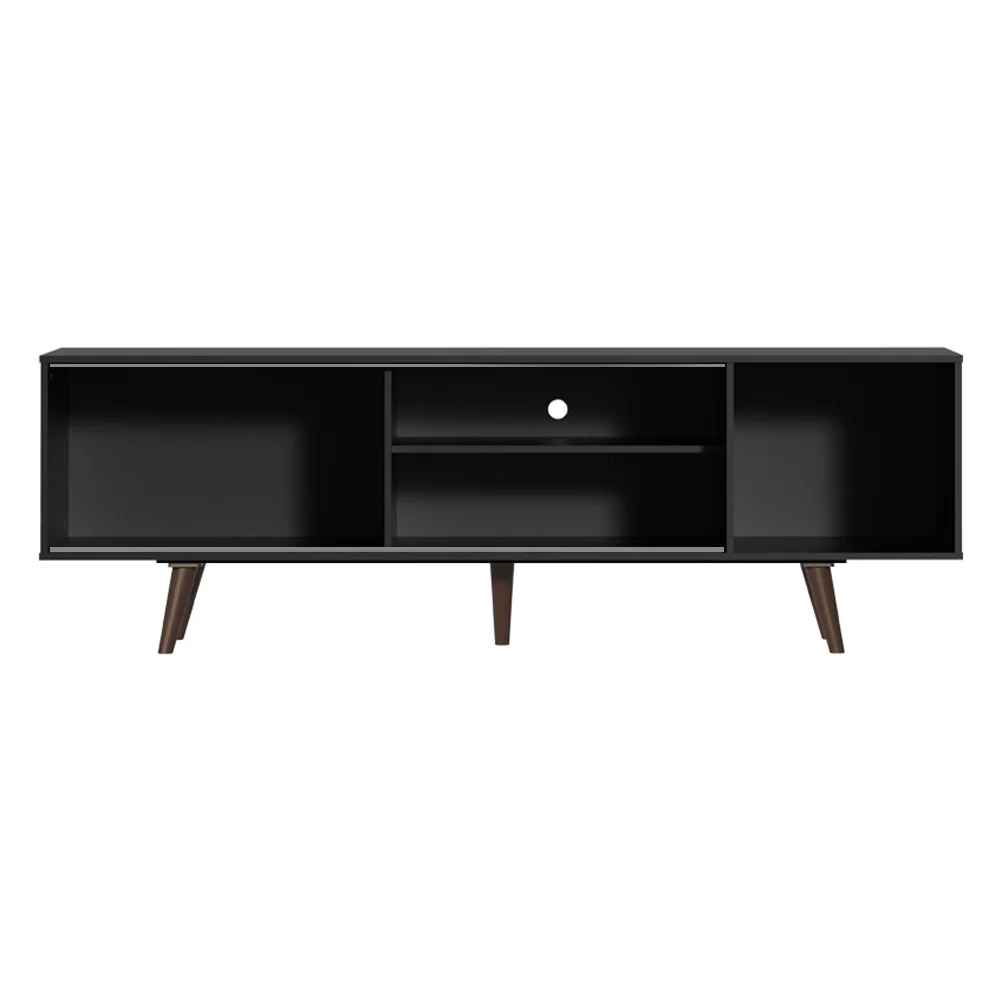Rack para TV hasta 65 pulgadas con Patas Dubai Negro/Marrón - Image 7