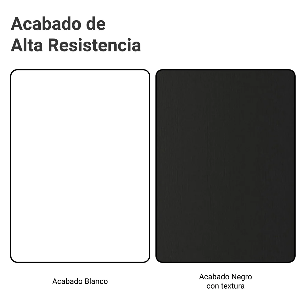 Rack para TV hasta 65 Pulgadas Madesa Cancun Blanco/Negro - Image 7