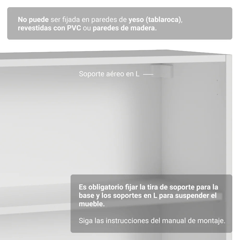 Rack para TV hasta 70 pulgadas + repisas de 160cm, Blanco/Verde Vik 05 - Image 8