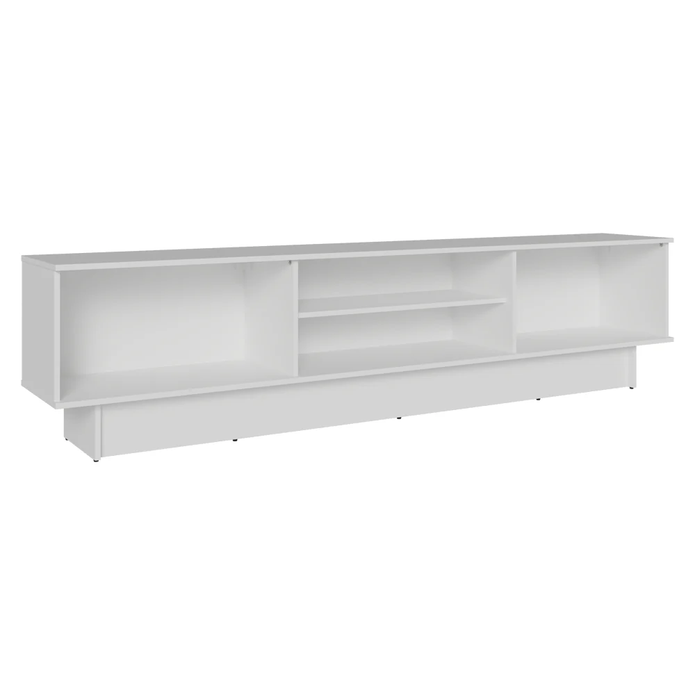 Rack para TV hasta 80 Pulgadas 218 cm 2 Puertas Blanco Vik Madesa - Image 8