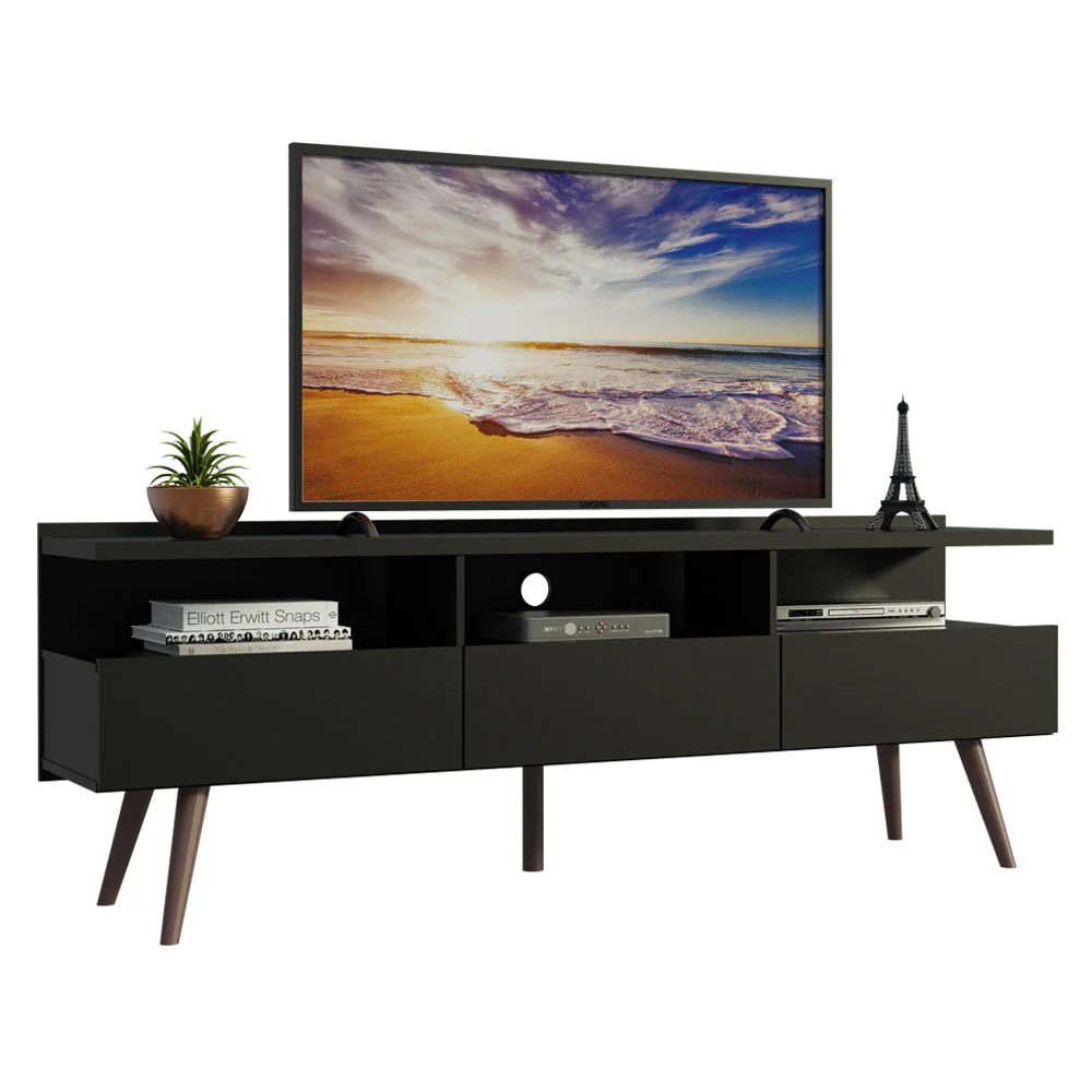 Rack para TV Londres Hasta 65'' Negro - Image 3