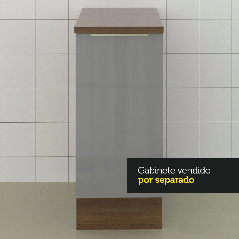 Tapa para Bajo Mesada 35 x 60 cm para Cocinas Madesa Glamy, Lux e Stella Marrón - Image 3